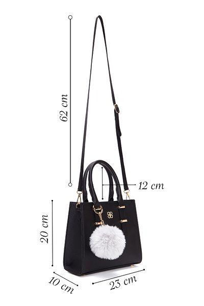 Derimod Women's Black Long Strap Accessory Sleeve Bag 25Sbd2005Cv
