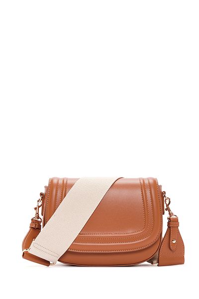 Derimod Women's Tan Long Strap Crossbody Bag 25Sbd 291618