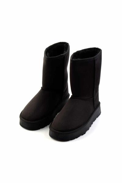 Bambi Siyah Kadın Bot & Bootie K02855115202