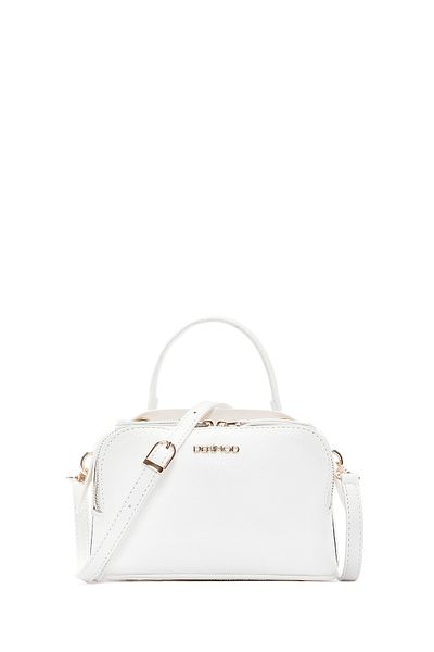 Derimod Women's White Long Strap Crossbody Bag 25Sbd2100Ft