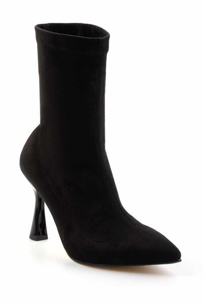 Bambi Siyah Kadın Bot & Bootie K02992113017