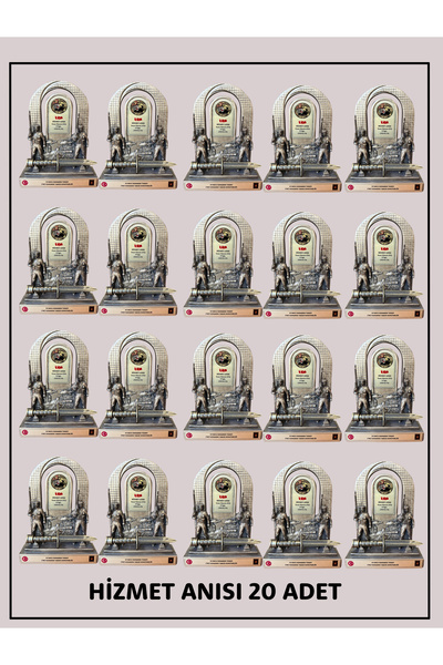 Teknookul Askeri Birliklere Özel Komando Bıçaklı Hizmet Anısı 20 ADET