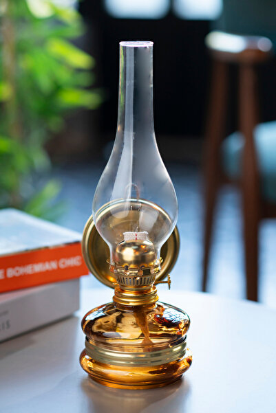 ÖZLEVENT Klasik Gaz Lambası Amber No:14