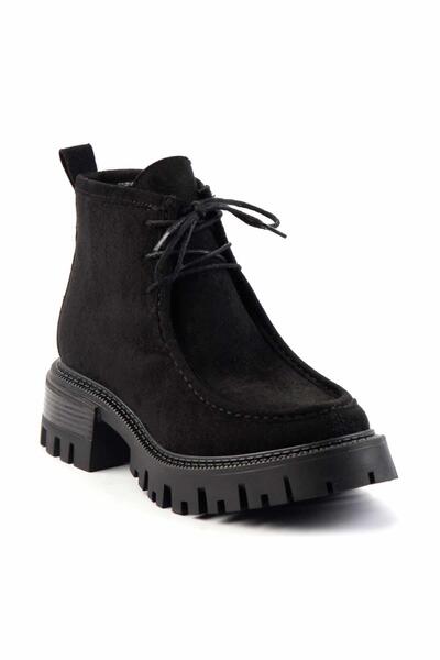 Bambi Siyah Kadın Bot & Bootie K02429156102