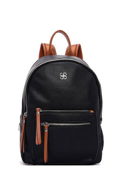 Derimod Women's Black Backpack 25Sbd2449Ft
