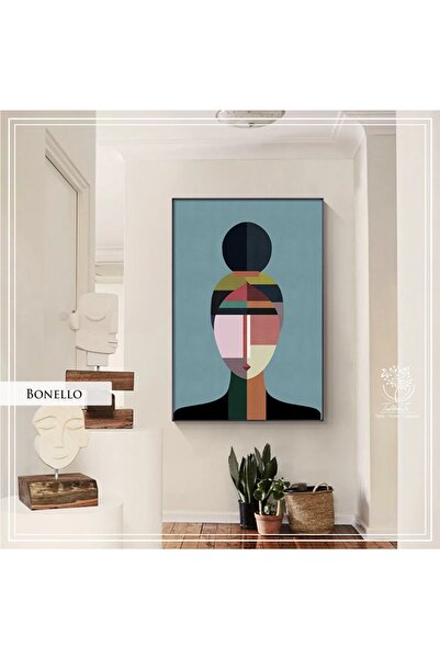 Tablomtr Metal Çerçeveli Gerçek Camlı Tablo Bonello TekliSet