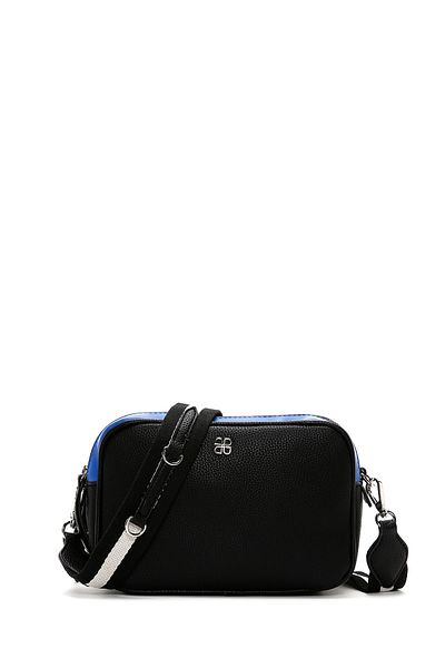 Derimod Women's Black Long Strap Crossbody Bag 25Sbd 240818