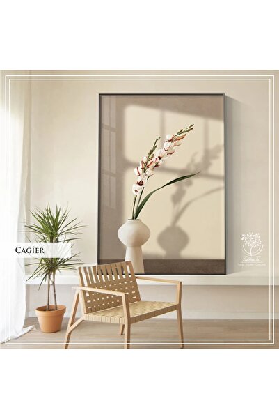 Tablomtr Metal Çerçeveli Gerçek Camlı Tablo Cagier TekliSet