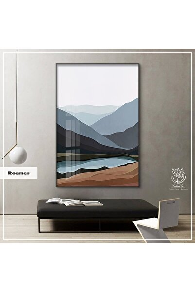 Tablomtr Metal Çerçeveli Gerçek Camlı Tablo Roamer 1li Set