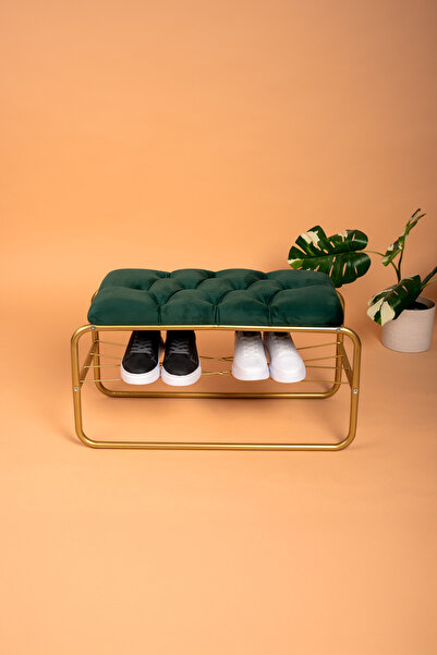 Fec Reklam AYAKKABILIK PUF BENCH DÖŞEMELİ KAPI GİRİŞİ PUF KAPI GİRİŞİ DÜZENLEYİCİ DÜĞMELİ TEL RAFLI