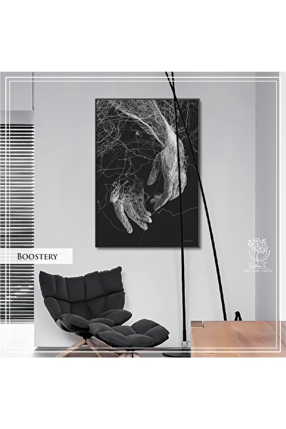 Tablomtr Metal Çerçeveli Gerçek Camlı Tablo Boostery TekliSet