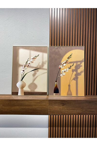 Tablomtr Metal Çerçeveli Gerçek Camlı Tablo CagierB 2 liSet