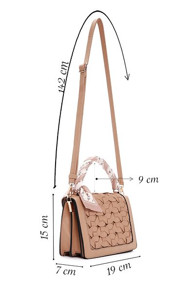 Derimod Women's Tan Long Strap Mini Crossbody Bag 25Sbd 281329