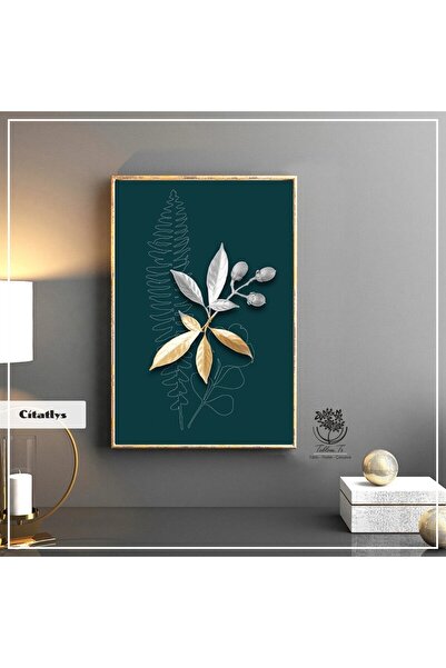 Tablomtr Metal Çerçeveli Gerçek Camlı Tablo Citatlys 1li Set