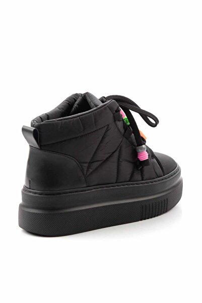 Bambi Siyah Siyah Kadın Bot & Bootie K02791095367