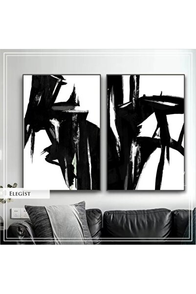 Tablomtr Metal Çerçeveli Gerçek Camlı Tablo Elegist 2 liSet