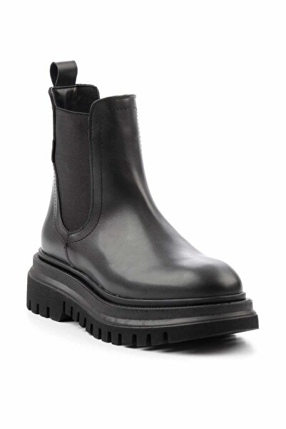Bambi Siyah Kadın Bot & Bootie K02538560409