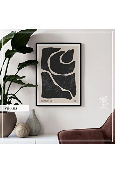 Tablomtr Metal Çerçeveli Gerçek Camlı Tablo VihalsS Tekli Set