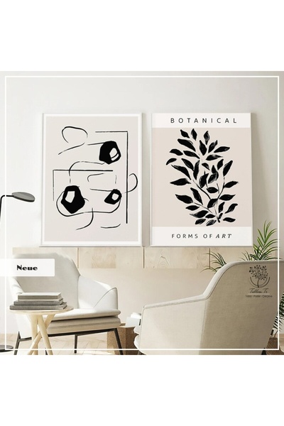 Tablomtr Metal Çerçeveli Gerçek Camlı Tablo Neu 2 liSet