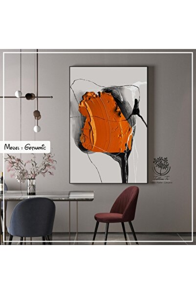 Tablomtr Metal Çerçeveli Gerçek Camlı Tablo Gothamic 1li Set