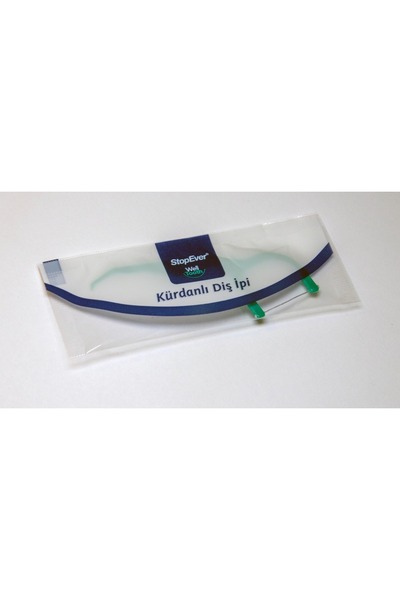 StopEver Kürdanlı Diş İpi 100'lü Selefon Ambalajlı