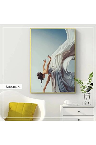 Tablomtr Metal Çerçeveli Gerçek Camlı Tablo Banchero TekliSet