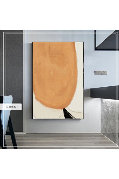 Tablomtr Metal Çerçeveli Gerçek Camlı Tablo Rivage TekliSet