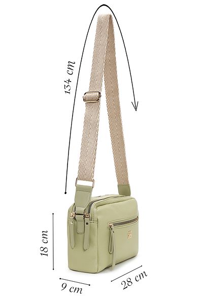 Derimod Women's Green Long Strap Crossbody Bag 25Sbd2409Ft
