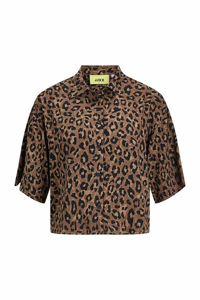 JJXX Дамска риза Jxmira Viscose Ss, кафява