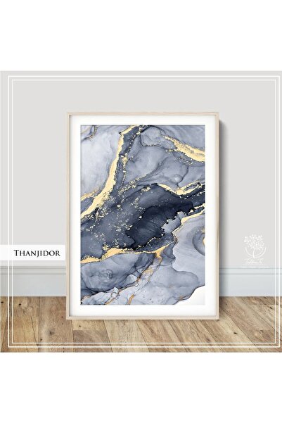 Tablomtr Metal Çerçeveli Gerçek Camlı Tablo Thanjidor TekliSet