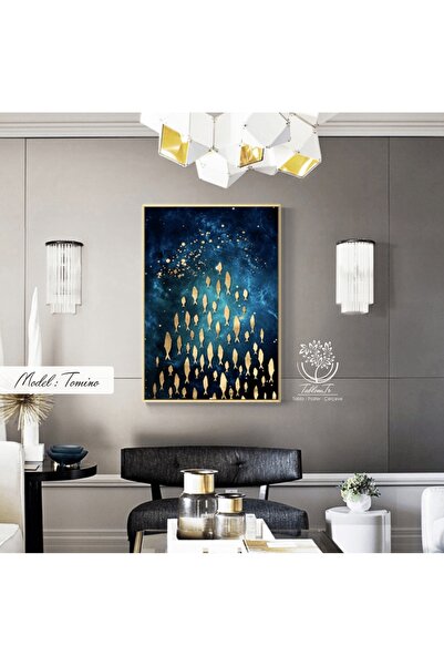 Tablomtr Metal Çerçeveli Gerçek Camlı Tablo Tomino 1li Set