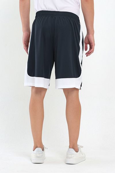 Adams Pantaloni scurți sport pentru bărbați din poliester cu dungi din plasă