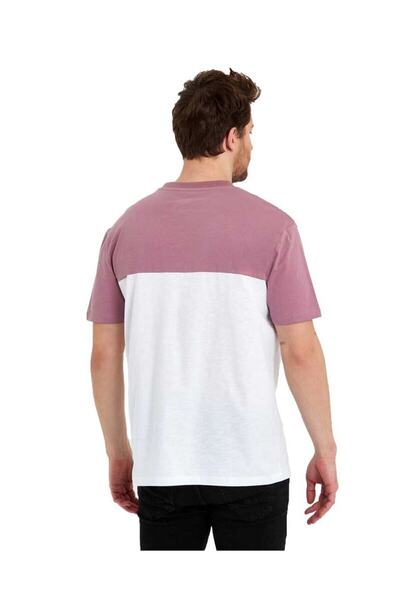 Adams Ανδρικό μπλουζάκι με στάμπα με κανονική εφαρμογή με λαιμόκοψη