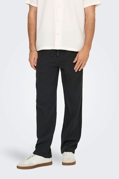 Only & Sons ONSSINUS 0158 ΧΑΛΑΡΟ ΠΑΝΤΕΛΟΝΙ Siyah Erkek Pantolon