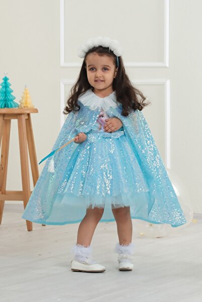 DUCA Glitter Sequin Cloak for Ages 3-10