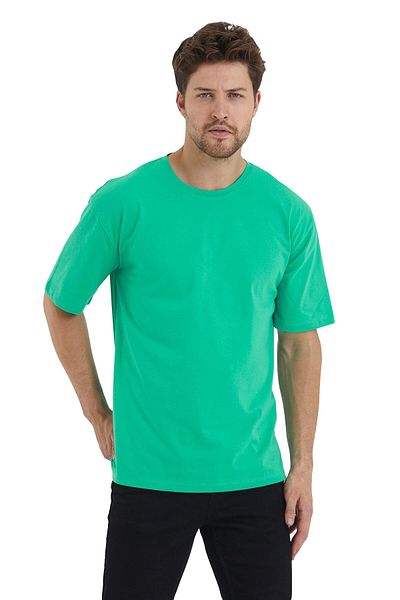 Adams Ανδρικό μπλουζάκι Basic Oversize Crew Neck 100% βαμβακερό κοντομάνικο