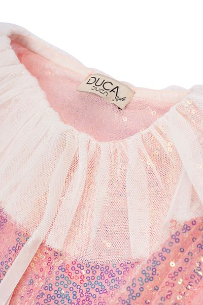 DUCA Glitter Sequin Cloak for Ages 3-10
