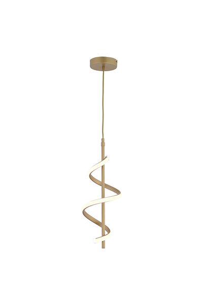 Apliqa Lustra Led HubRom, LEATRICE Antiq 3980-1P-FR 20x75 cm 20 W / Lumina Calda,Rece,Neutra 0