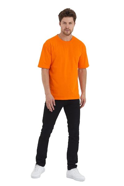 Adams Чоловіча футболка з великим коміром, 100% бавовна, короткий рукав