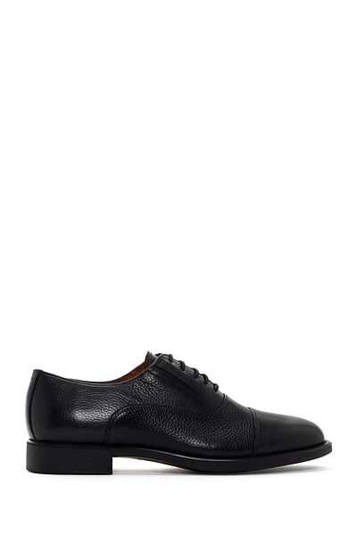 Derimod Men's Black Leather Classic Shoes 25Sfd6205Ft