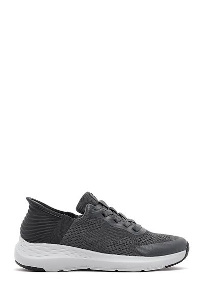 Derimod Zero Men's Gray Thick Sole Fabric Sneaker 25Sfd69486F