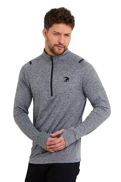 Adams Мъжки суитшърт Advance Sports с висока яка и 1/4 цип