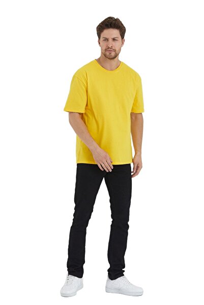 Adams Ανδρικό μπλουζάκι Basic Oversize Crew Neck 100% βαμβακερό κοντομάνικο