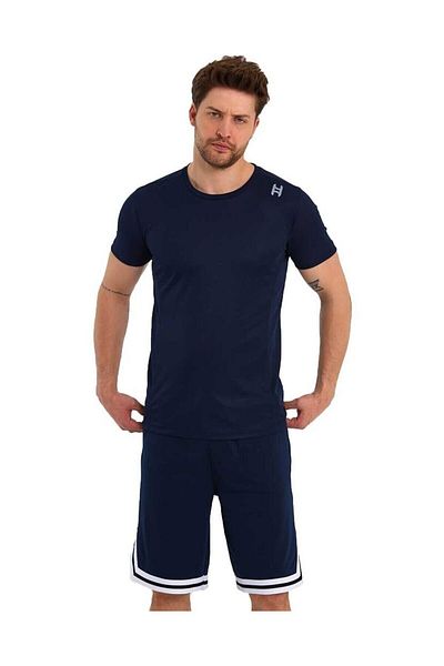 Adams Men's Polyester White Striped Basketball Shorts