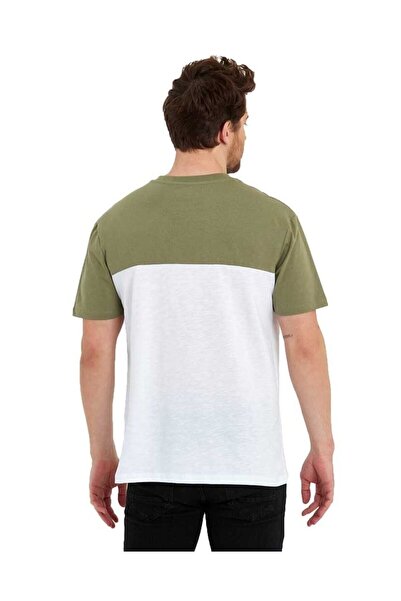 Adams Ανδρικό μπλουζάκι με στάμπα με κανονική εφαρμογή με λαιμόκοψη