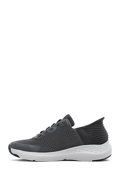 Derimod Zero Men's Gray Thick Sole Fabric Sneaker 25Sfd69486F