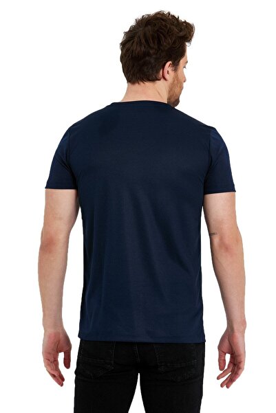 Adams Ανδρικό αθλητικό μπλουζάκι με στάμπα από πολυεστέρα