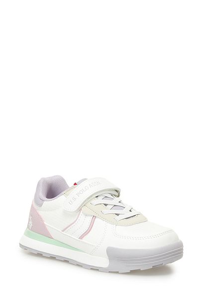 U.S. Polo Assn. Numa 5Fx White Girls' Sneakers