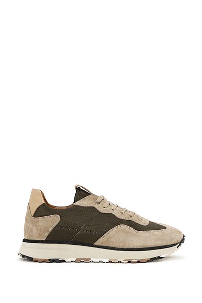 Derimod Men's Mink Lace-Up Leather Sneaker 25Sfd 707714