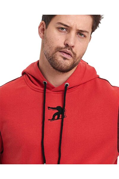 Adams Сноуборд з вишитим логотипом, сірий світшот